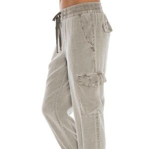 Bella Dahl Cargo Jogger Olive Green Size S